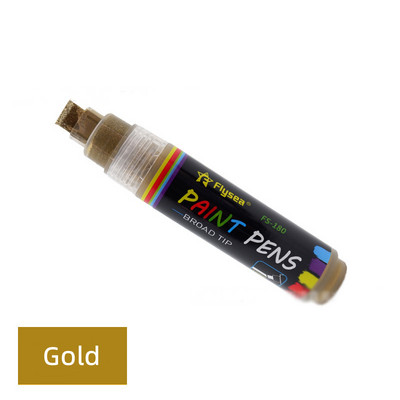 1 vnt. 10 mm metalinis dažų žymeklis, skirtas keramikiniam akmeniniam stiklui, porcelianiniam puodeliui, mediniam audiniui, „pasidaryk pats“ grafiti tapybos žymekliui meno reikmenų rinkinys