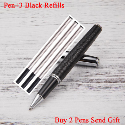 Vruća prodaja, najkvalitetnija PU kožna poslovna metalna kemijska olovka, olovka za pisanje, olovka za učenike, kupite 2 olovke, pošaljite poklon
