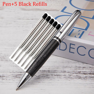 Vruća prodaja, najkvalitetnija PU kožna poslovna metalna kemijska olovka, olovka za pisanje, olovka za učenike, kupite 2 olovke, pošaljite poklon