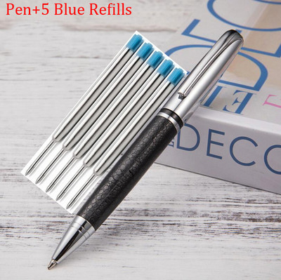 Vruća prodaja, najkvalitetnija PU kožna poslovna metalna kemijska olovka, olovka za pisanje, olovka za učenike, kupite 2 olovke, pošaljite poklon