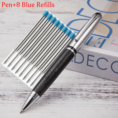 Vruća prodaja, najkvalitetnija PU kožna poslovna metalna kemijska olovka, olovka za pisanje, olovka za učenike, kupite 2 olovke, pošaljite poklon