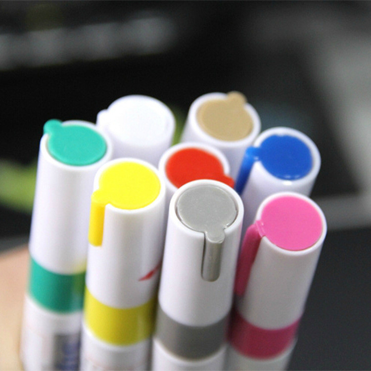 LifeMaster Sipa värvimarker 3mm 12 värvi saadaval Kuld/hõbe/roosa/valge märk kõigel