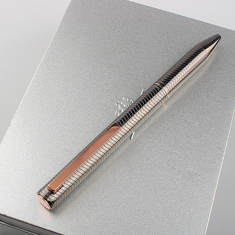 kvalitetna luksuzna olovka Tijelo od sivih ribljih krljušti Poslovni ured Kemijska olovka Novi student Školski pribor Pisaće olovke