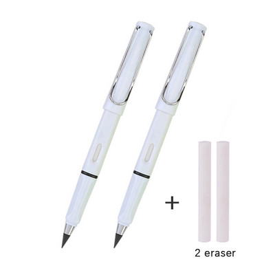 Juoda technologija Nereikia galandinti pieštuko be rašalo Studentas amžinai teigiamai laikysena rašantis pieštukas apdaila tapyba raštinės reikmenys 2vnt