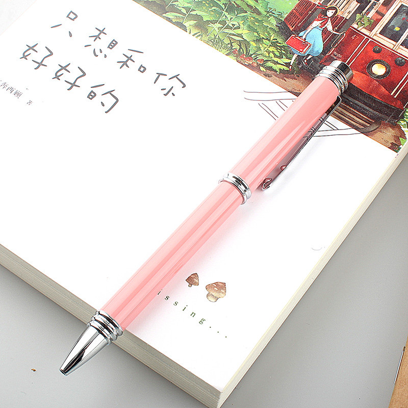 1 KOM Metalna kemijska olovka 0,7 mm Za djecu, studente koji pišu Uredski školski pribor Papirnice