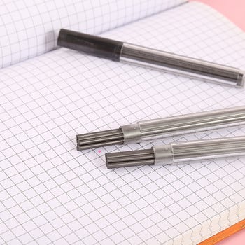 Механичен молив 0.3 0.5 0.7 0.9 1.3 2.0 Hb 2B 12 цветен пълнител за пластмасова метална преса Автоматичен молив за писане на рисуване