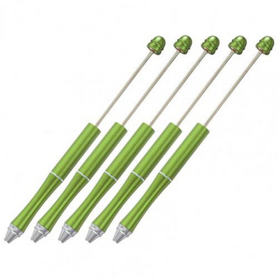 5 kom kemijske olovke 1,0 mm plastične glatke tinte s perlama, dječji pribor, roler, školski pribor