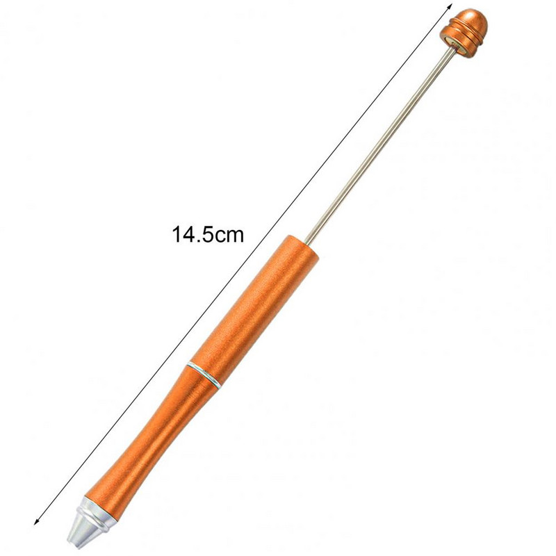 5 kom kemijske olovke 1,0 mm plastične glatke tinte s perlama, dječji pribor, roler, školski pribor