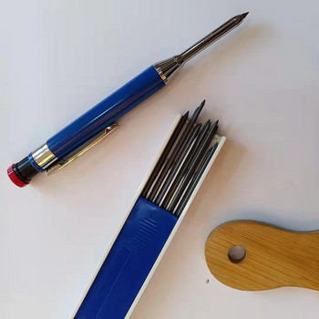 2,8 мм молив с дълбока дупка за рисуване на дърво Метален механичен молив 2,8 мм автоматичен молив, механичен държач за молив