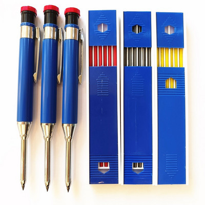 Μολύβι βαθιάς τρύπας 2,8 mm για σχέδιο ξυλουργικής μεταλλικό μηχανικό μολύβι 2,8 mm Automatic Pencil Lead Pencil Μηχανική βάση στήριξης μολύβδου