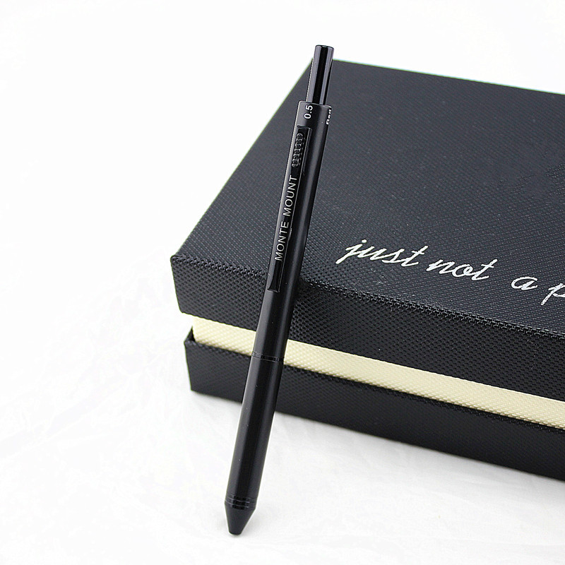 Prabangūs 4 viename metaliniai rutuliniai rašikliai Daugiafunkciniai tušinukai metaliniai rašikliai Yra geros kokybės su metaliniu mechaniniu pieštuku