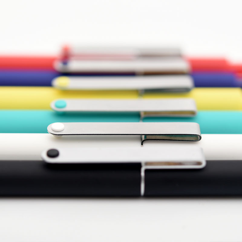 Kaco MIDOT olovka za znakove 0,5 mm crna tinta Šarene gel olovke Metalna kopča Neutralne olovke za školski uredski pribor