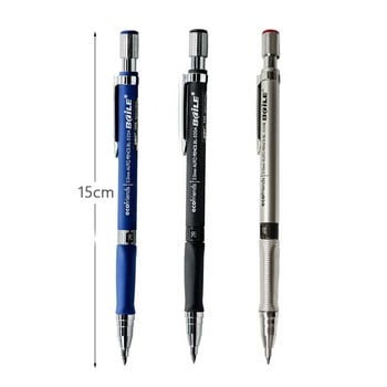 2,0 mm Комплект механични моливи 2B Цветен молив Автоматичен молив за рисуване Писане Инструменти за скици Консумативи за изкуство Канцеларски материали