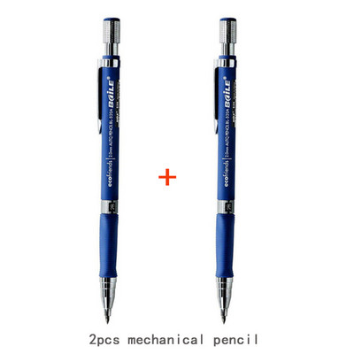 Set de creioane mecanice de 2,0 mm 2B creion colorat creion automat pentru desen, scriere, instrumente de schiță, articole de papetărie