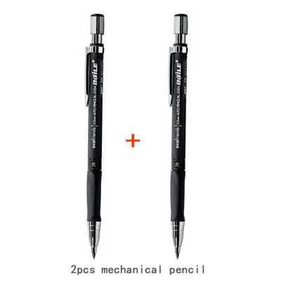 Set de creioane mecanice de 2,0 mm 2B creion colorat creion automat pentru desen, scriere, instrumente de schiță, articole de papetărie
