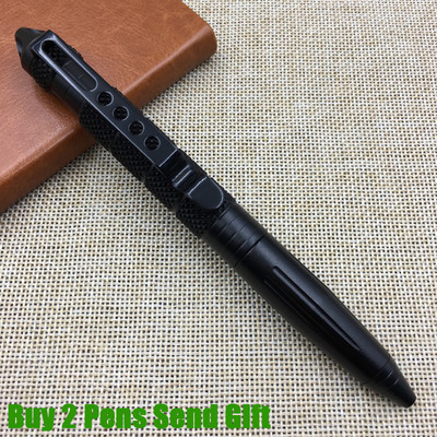 Vruća prodaja Poslovni muškarci Kemijska olovka za pisanje Samoobrana Windows Razbijanje Kemijska olovka Kupi 2 Pošalji poklon
