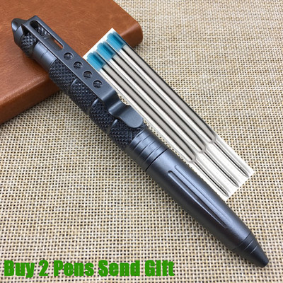 Vruća prodaja Poslovni muškarci Kemijska olovka za pisanje Samoobrana Windows Razbijanje Kemijska olovka Kupi 2 Pošalji poklon