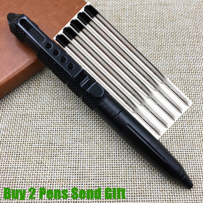 Vruća prodaja Poslovni muškarci Kemijska olovka za pisanje Samoobrana Windows Razbijanje Kemijska olovka Kupi 2 Pošalji poklon