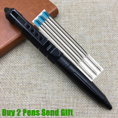 Vruća prodaja Poslovni muškarci Kemijska olovka za pisanje Samoobrana Windows Razbijanje Kemijska olovka Kupi 2 Pošalji poklon