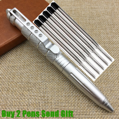 Vruća prodaja Poslovni muškarci Kemijska olovka za pisanje Samoobrana Windows Razbijanje Kemijska olovka Kupi 2 Pošalji poklon