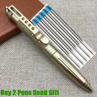 Vruća prodaja Poslovni muškarci Kemijska olovka za pisanje Samoobrana Windows Razbijanje Kemijska olovka Kupi 2 Pošalji poklon