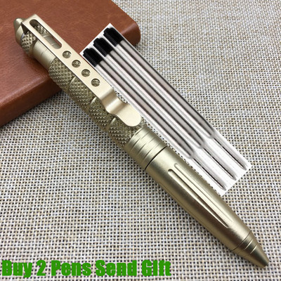 Vruća prodaja Poslovni muškarci Kemijska olovka za pisanje Samoobrana Windows Razbijanje Kemijska olovka Kupi 2 Pošalji poklon