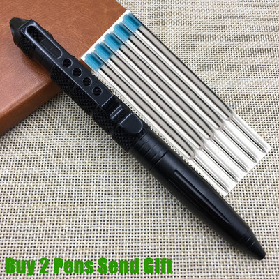Vruća prodaja Poslovni muškarci Kemijska olovka za pisanje Samoobrana Windows Razbijanje Kemijska olovka Kupi 2 Pošalji poklon