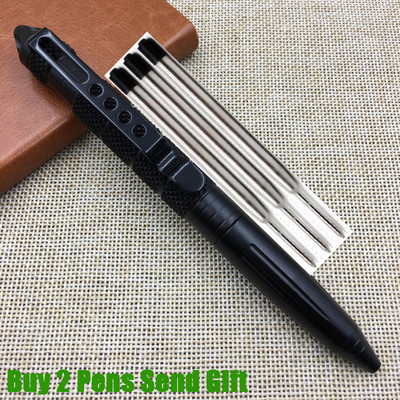 Vruća prodaja Poslovni muškarci Kemijska olovka za pisanje Samoobrana Windows Razbijanje Kemijska olovka Kupi 2 Pošalji poklon