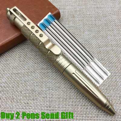 Vruća prodaja Poslovni muškarci Kemijska olovka za pisanje Samoobrana Windows Razbijanje Kemijska olovka Kupi 2 Pošalji poklon