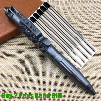 Vruća prodaja Poslovni muškarci Kemijska olovka za pisanje Samoobrana Windows Razbijanje Kemijska olovka Kupi 2 Pošalji poklon