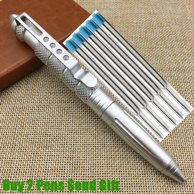 Vruća prodaja Poslovni muškarci Kemijska olovka za pisanje Samoobrana Windows Razbijanje Kemijska olovka Kupi 2 Pošalji poklon