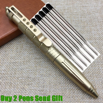 Vruća prodaja Poslovni muškarci Kemijska olovka za pisanje Samoobrana Windows Razbijanje Kemijska olovka Kupi 2 Pošalji poklon