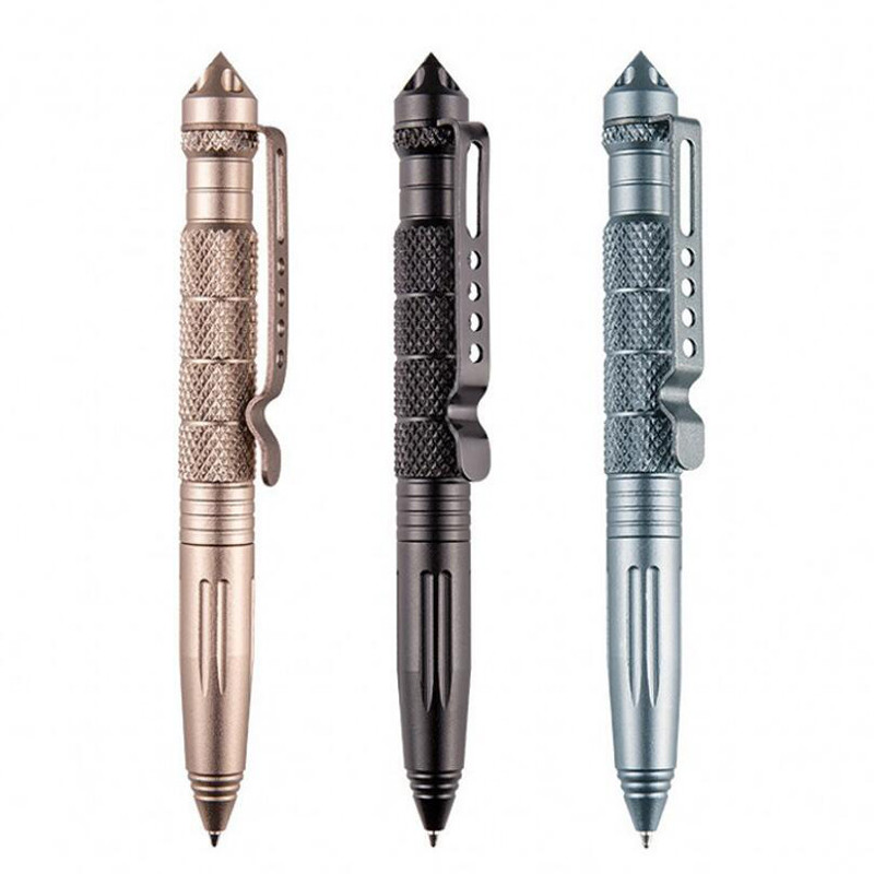 Vruća prodaja Poslovni muškarci Kemijska olovka za pisanje Samoobrana Windows Razbijanje Kemijska olovka Kupi 2 Pošalji poklon