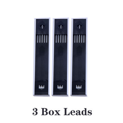 Creioane mecanice metalice 2,0 mm 2B Suport pentru mine Desenare Desen Set creioane cu mine Scriere Cadou școală Papetarie