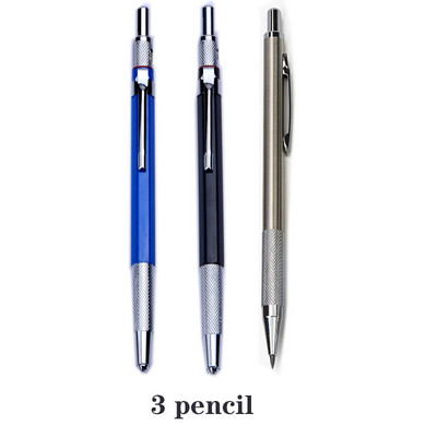 Creioane mecanice metalice 2,0 mm 2B Suport pentru mine Desenare Desen Set creioane cu mine Scriere Cadou școală Papetarie