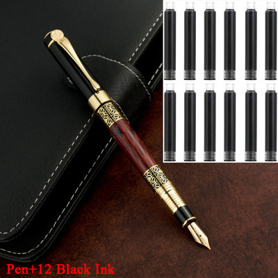 Vruća prodaja Marka u boji ružinog drva Metalna valjana kemijska olovka Uredska poslovna muška olovka za pisanje Poklon Kupi 2 Pošalji poklon