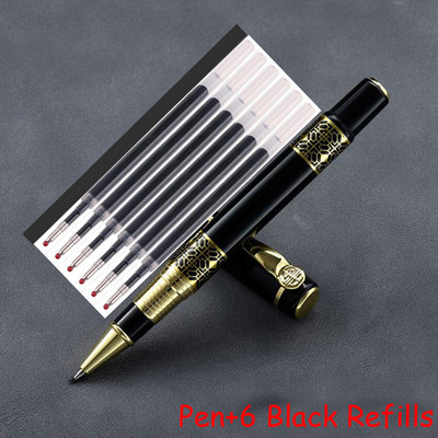 Vruća prodaja Marka u boji ružinog drva Metalna valjana kemijska olovka Uredska poslovna muška olovka za pisanje Poklon Kupi 2 Pošalji poklon