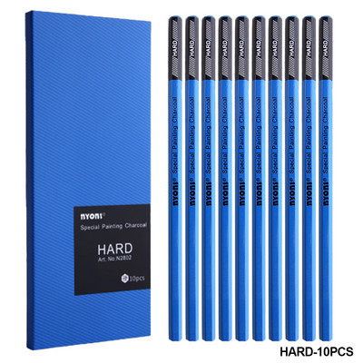 10 τεμ./Κουτί HB Σκίτσο Μολύβι Ξυλάνθρακα Μαλακό/Μεσαίο/Σκληρό Μολύβι από Άνθρακα Τέχνη Σπουδαστή Ειδικό Στυλό ζωγραφικής Ζωγραφικής Ζωγραφικής Εξεταστικής Ζωγραφικής