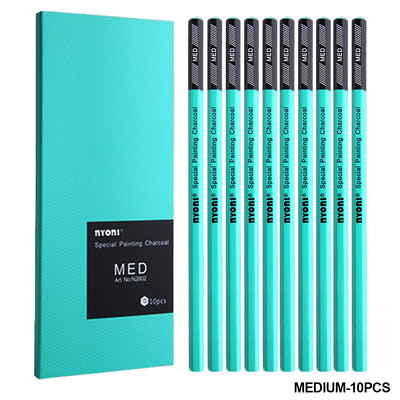 10 τεμ./Κουτί HB Σκίτσο Μολύβι Ξυλάνθρακα Μαλακό/Μεσαίο/Σκληρό Μολύβι από Άνθρακα Τέχνη Σπουδαστή Ειδικό Στυλό ζωγραφικής Ζωγραφικής Ζωγραφικής Εξεταστικής Ζωγραφικής