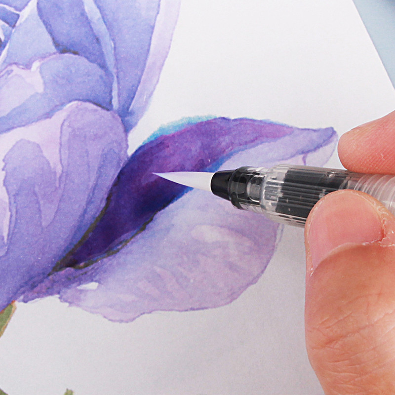 3 kom/set olovaka s mekom čekinjom od 12 mm s praznim držačem za olovke velikog kapaciteta koji se može ponovno puniti tintom Grafiti i slikanje studenata umjetnosti