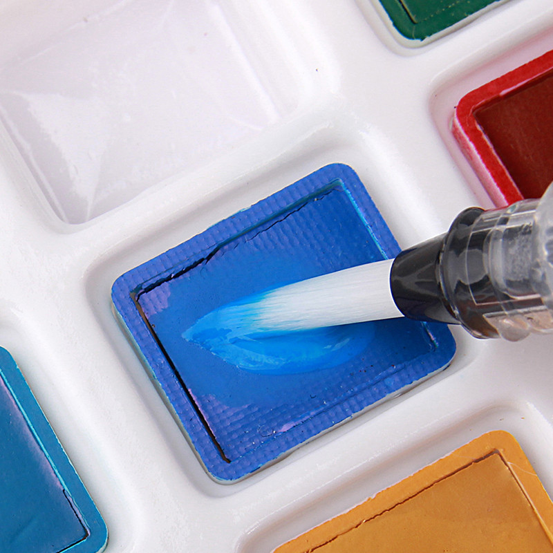 3 kom/set olovaka s mekom čekinjom od 12 mm s praznim držačem za olovke velikog kapaciteta koji se može ponovno puniti tintom Grafiti i slikanje studenata umjetnosti