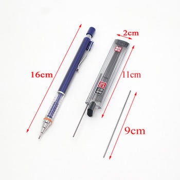 Механичен молив 1,3 mm 3B пълнители за моливи Висококачествен автоматичен молив за рисуване Скица Офис консумативи Канцеларски материали