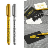 4-7 kom zlatno srebrni umjetnički markeri metalni vodootporni trajni DIY grafiti olovke školarci slikarski pribor