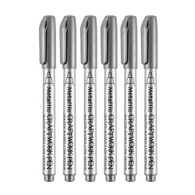 4-7 kom zlatno srebrni umjetnički markeri metalni vodootporni trajni DIY grafiti olovke školarci slikarski pribor