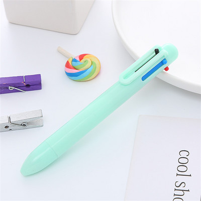 1kom Candy Design Kemijska olovka u 6 boja, 0,5 mm Roller Loptica, višebojni marker za crtanje, Office School F7098