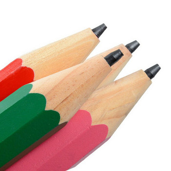 1 бр. Дървен молив 35 см Голям дървен молив с графитен олово Цветен дебел молив Реквизит Творчески подарък за деца