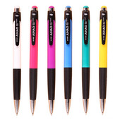 6 komada uredskih školskih kemijskih olovaka 0,7 mm rolo kemijska olovka Plava uljana tinta za pisanje potpisa Veleprodaja tiskanice F269