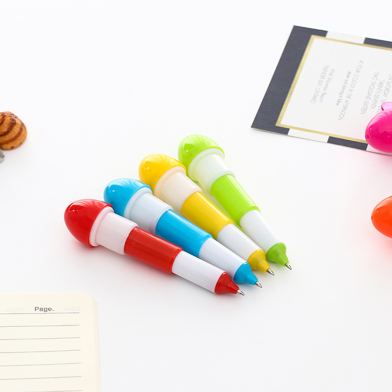 6 бр. Химикалки Mini Airplane Комплект 1,0 мм Химикалки Син цвят за писане Подарък за деца Канцеларски материали Офис Училище F135