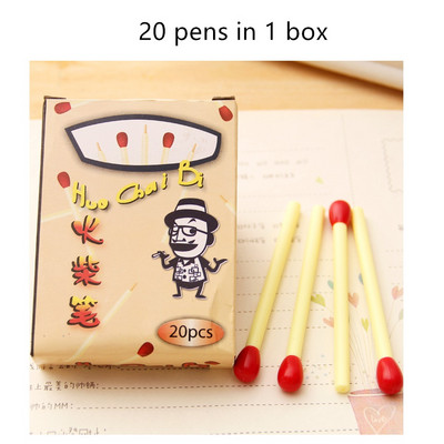 20 komada noviteta, set olovaka s plavom tintom, 0,5 mm, kemijska olovka za pisaći pribor, poklon, uredski alati, škola F255