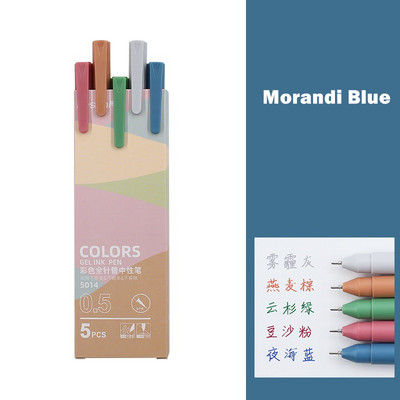 Set retro gel olovki u boji Multi Morandi Candy 0,5 mm kemijske olovke za crtanje u dnevniku, pisanje, školski pribor F248